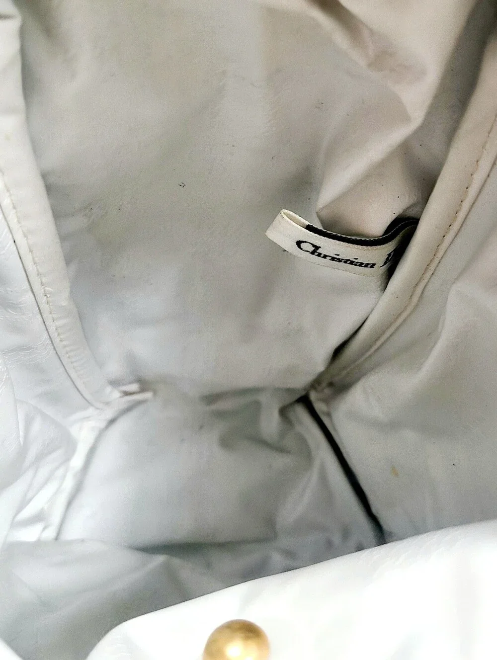 Christian Dior Canvas Cosmetic Bag
